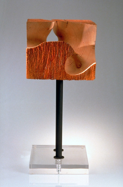 Canyonland, Douglas fir, steel, acrylic plastic, 10 x 21 x 12 in (WxHxD)